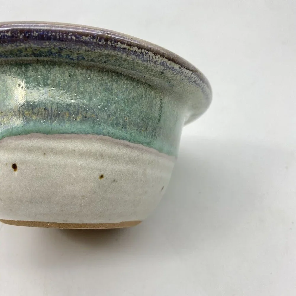 Vintage Sauk Mountain Pottery Chamberstick Candle Holder SMP TN Studio‎ Folk Art